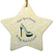 High Heels Star Ceramic Ornament