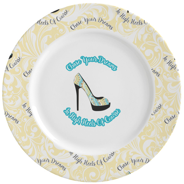 Custom High Heels Ceramic Dinner Plates (Set of 4)