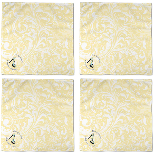 High Heels Cloth Napkins - Personalized Dinner (APPROVAL) Set of 4