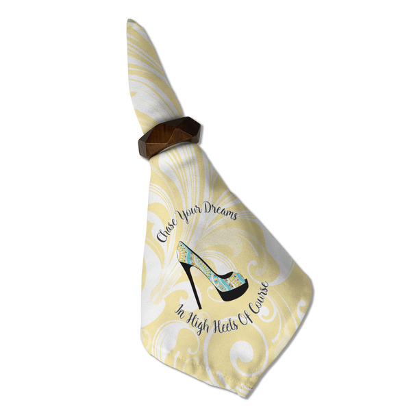 High Heels Cloth Napkins - Personalized Dinner (Folded in Ring) (MAIN)