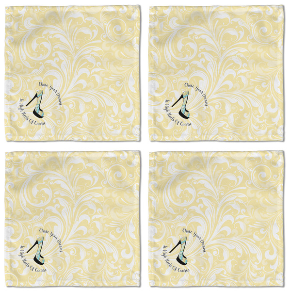 High Heels Cloth Napkins - Personalized Lunch (APPROVAL) Set of 4