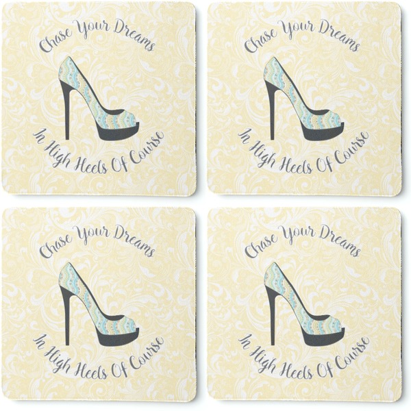 High Heels Coaster Rubber Back - Apvl