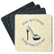 High Heels Square Rubber Backed Coasters - Set of 4
