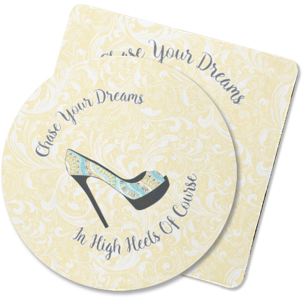 Custom High Heels Rubber Backed Coaster