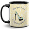 High Heels Coffee Mug - 11 oz - Full- Black