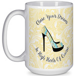 High Heels 15 Oz Coffee Mug - White