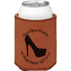 High Heels Leatherette Can Sleeve - Double Sided