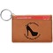 High Heels Leatherette Keychain ID Holder - Single Sided
