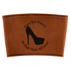 High Heels Leatherette Cup Sleeve