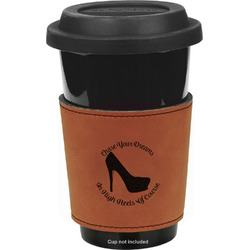 High Heels Leatherette Cup Sleeve - Single Sided