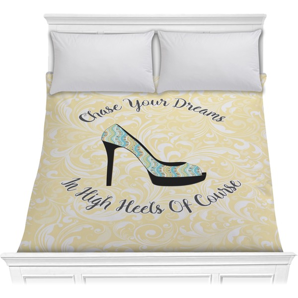 Custom High Heels Comforter - Full / Queen