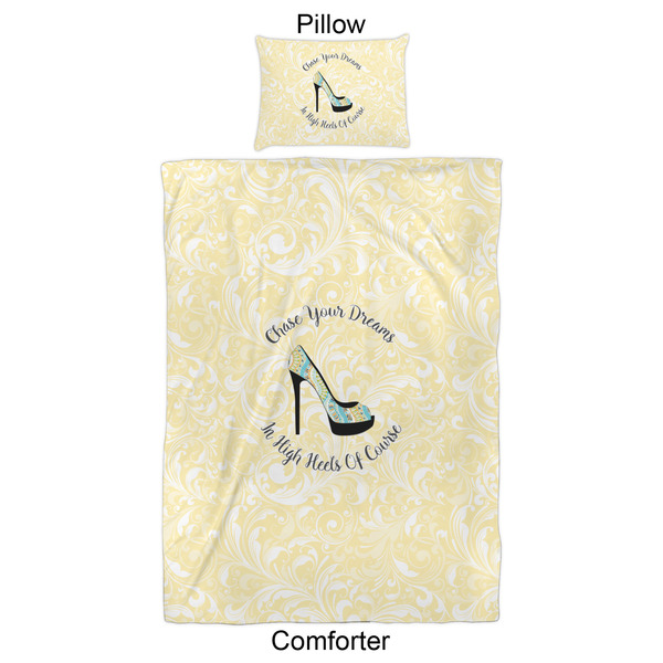 High Heels Comforter Set - Twin XL - Approval