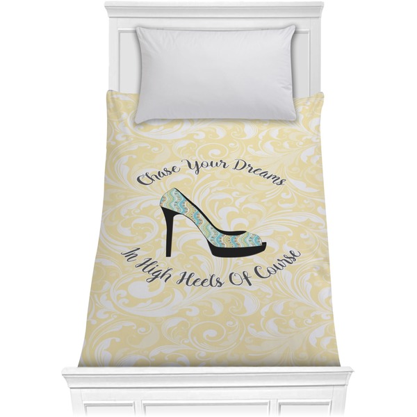 Custom High Heels Comforter - Twin XL