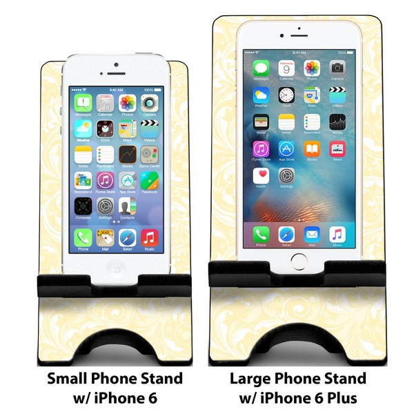High Heels Compare Phone Stand Sizes - with iPhones
