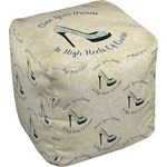 High Heels Cube Pouf Ottoman