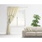High Heels Curtain With Window and Rod - in Room Matching Pillow
