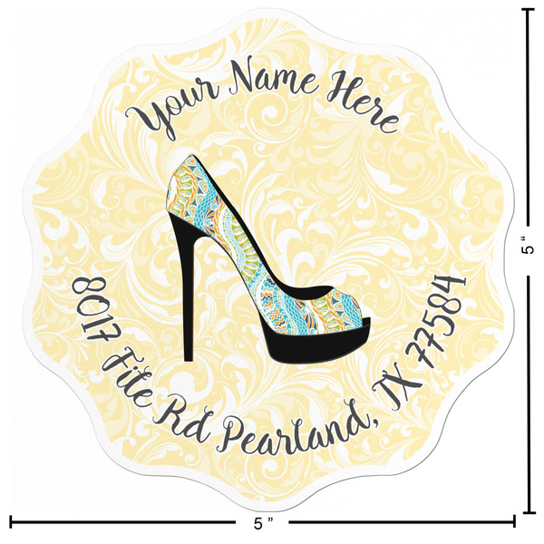 High Heels Custom Shape Iron On Patches - L - APPROVAL