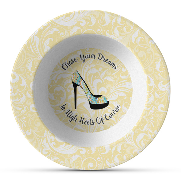 Custom High Heels Plastic Bowl - Microwave Safe - Composite Polymer