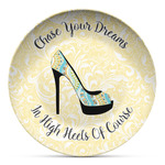 High Heels Microwave Safe Plastic Plate - Composite Polymer