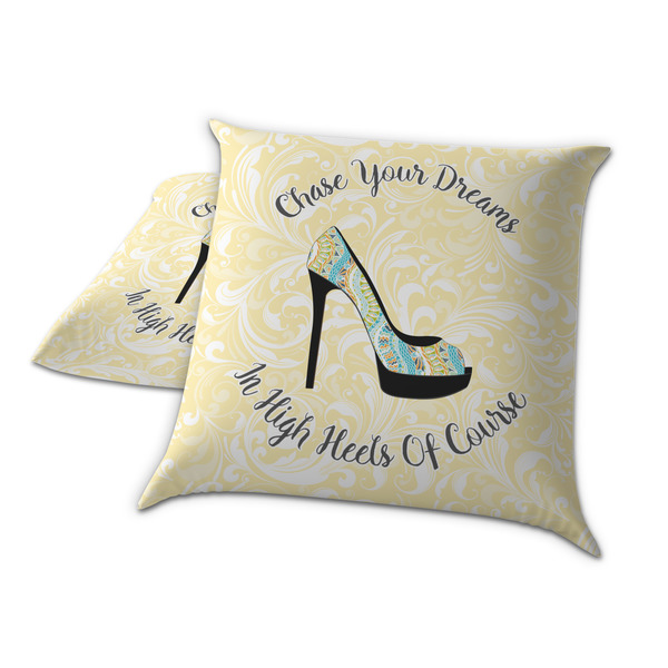 High Heels Decorative Pillow Case - TWO