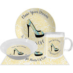 High Heels Dinner Set - Single 4 Pc Setting