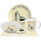 High Heels Dinner Set - 4 Pc (Personalized)