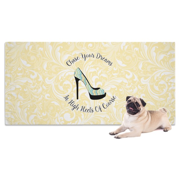 Custom High Heels Dog Towel