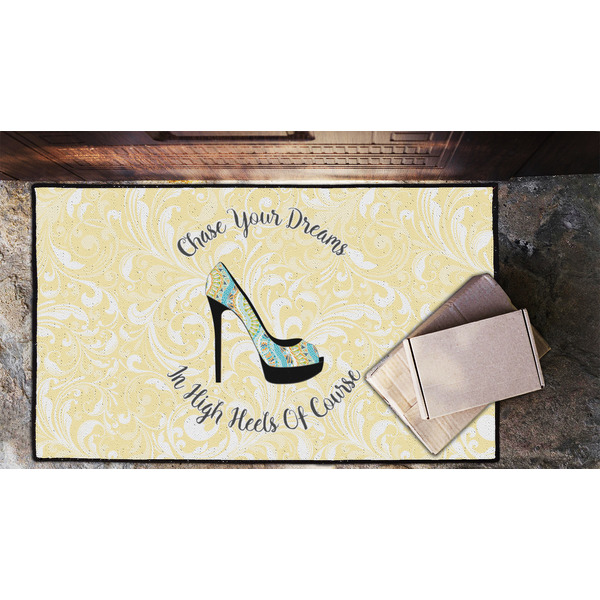 High Heels Door Mat - LIFESTYLE (Lrg)