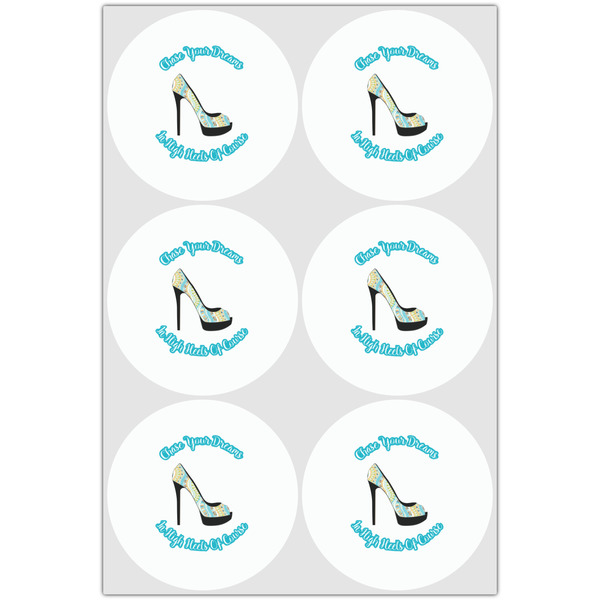 High Heels Drink Topper - XLarge - Set of 6