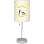 High Heels 7" Drum Lamp with Shade Linen