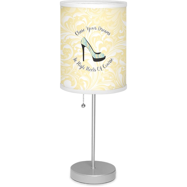 Custom High Heels 7" Drum Lamp with Shade Polyester