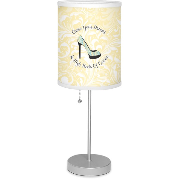 Custom High Heels Lamp with Drum Shade