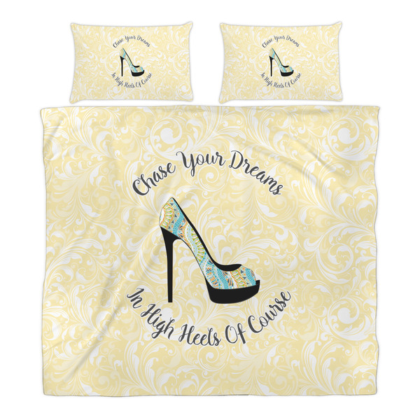 High Heels Duvet Cover Set - King - Alt Approval