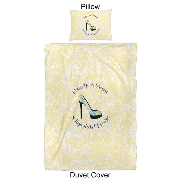 High Heels Duvet Cover Set - Twin XL - Approval