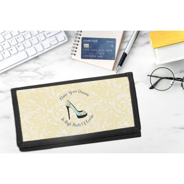 High Heels DyeTrans Checkbook Cover - LIFESTYLE