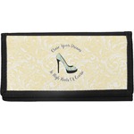 High Heels Canvas Checkbook Cover