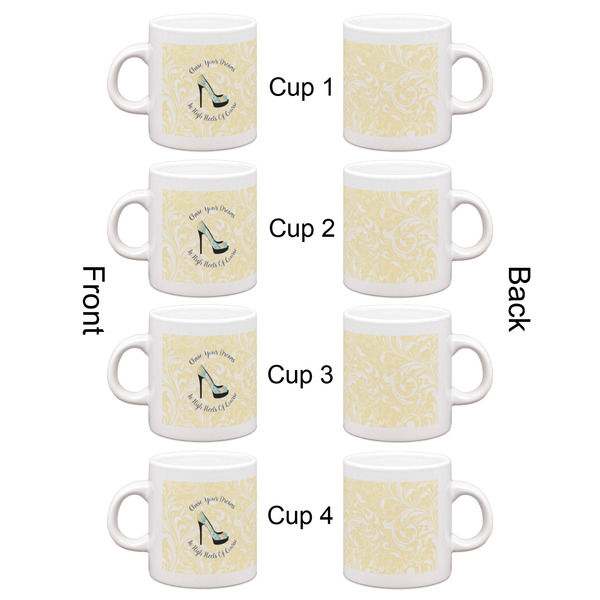 High Heels Espresso Cup Set of 4 - Apvl