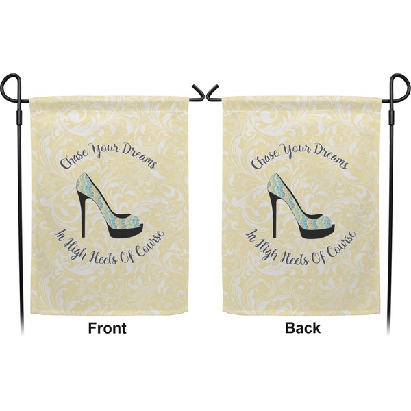 High Heels Garden Flag - Double Sided Front and Back