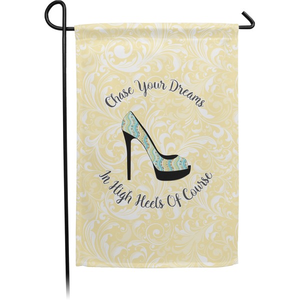 Custom High Heels Small Garden Flag - Double Sided