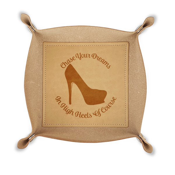 Custom High Heels Genuine Leather Dice Tray