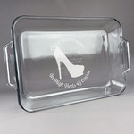 High Heels Glass Baking Dish with Truefit Lid - 13in x 9in
