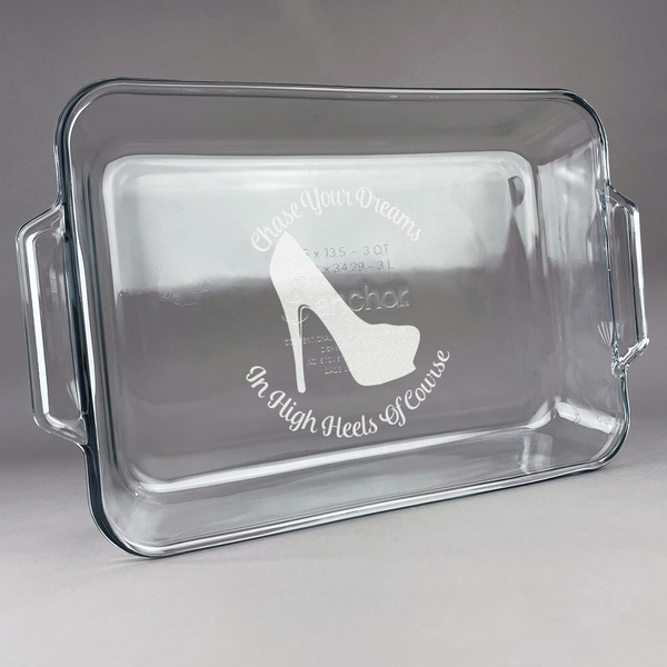 Custom High Heels Glass Baking and Cake Dish