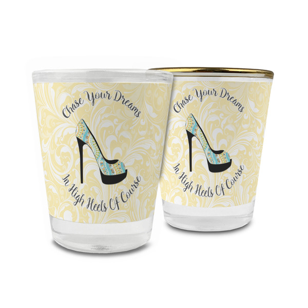 Custom High Heels Glass Shot Glass - 1.5 oz