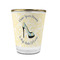 High Heels Glass Shot Glass - With gold rim - FRONT