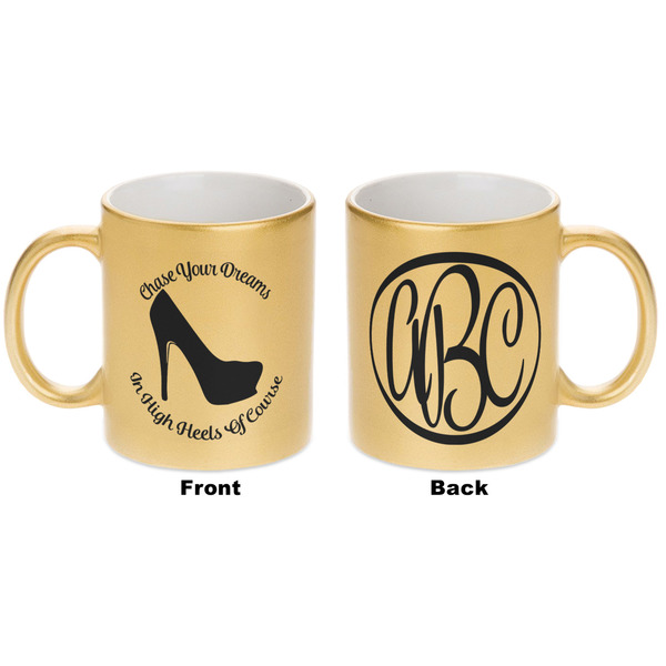High Heels Gold Mug - Apvl