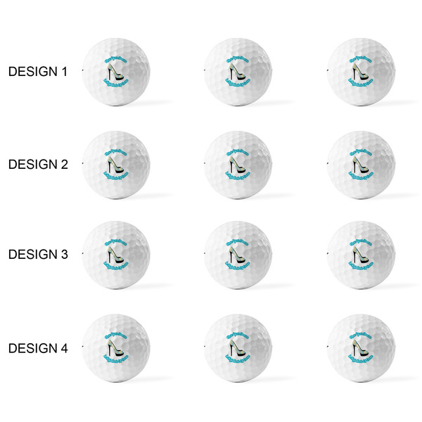 High Heels Golf Balls - Titleist - Set of 12 - APPROVAL