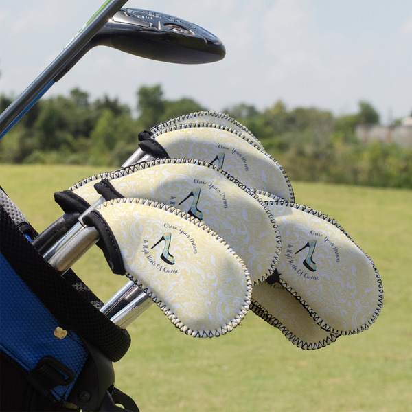 High Heels Golf Club Cover - Set of 9 - On Clubs