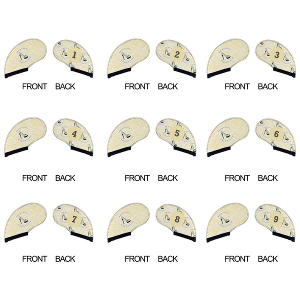 High Heels Golf Club Covers - APPROVAL (set of 9)