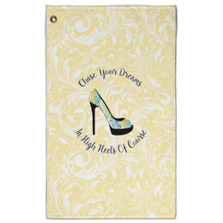 High Heels Golf Towel - Poly-Cotton Blend - Large