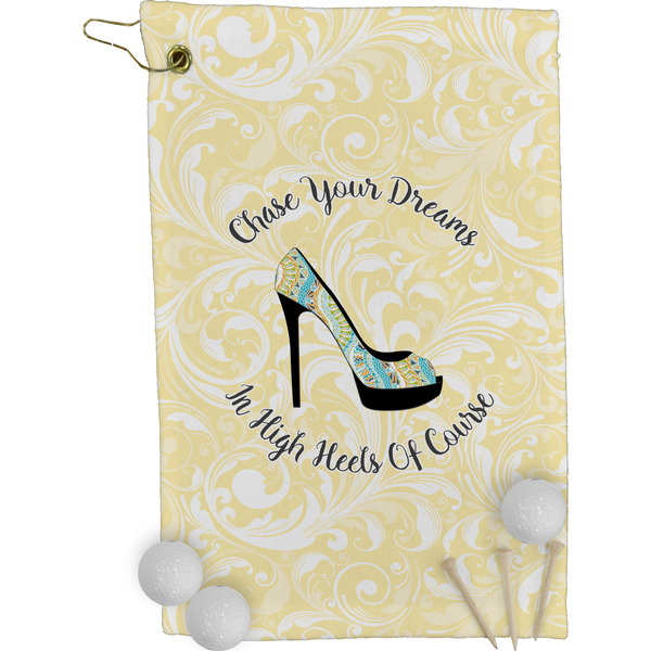 High Heels Golf Towel (Personalized)